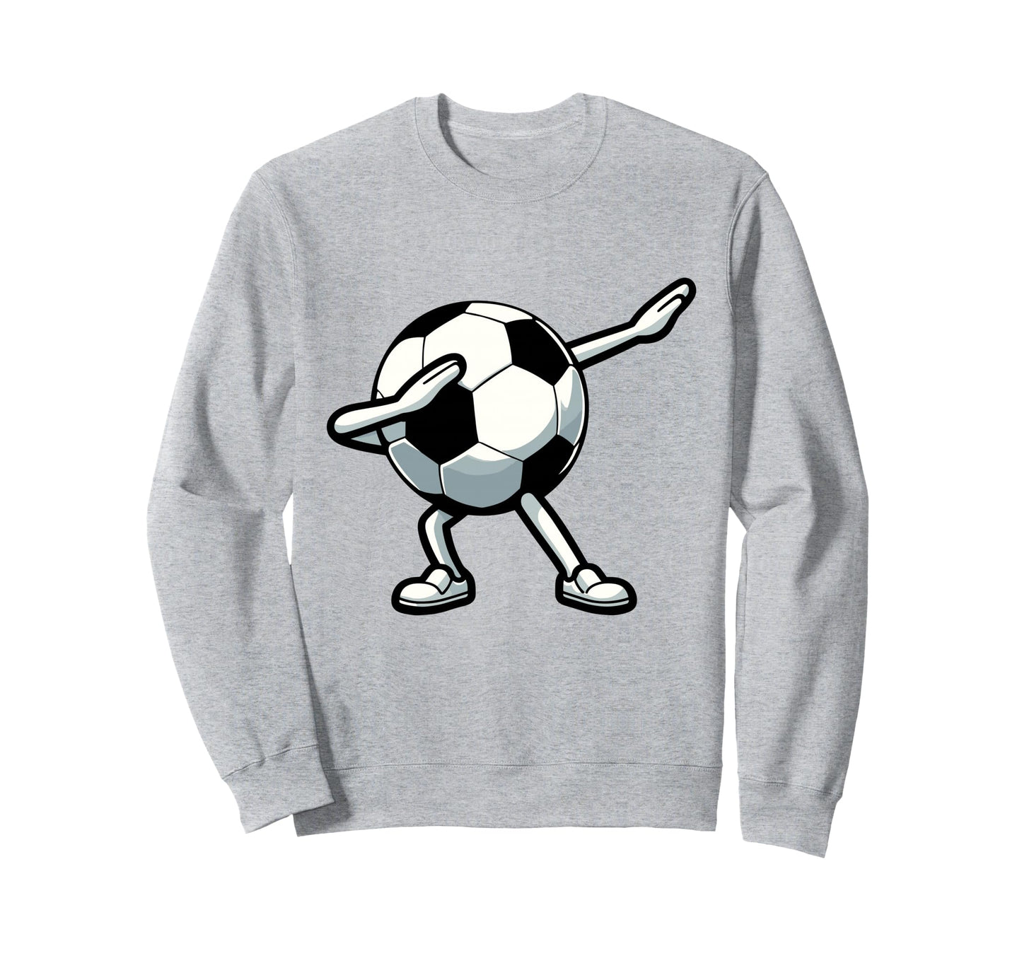 Dabbing Soccer Game Day Soccer Sweatshirt - Aesthetic Graphic Men Women - T-Shirt, Sweatshirt, Hoodie