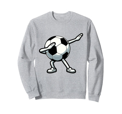 Dabbing Soccer Game Day Soccer Sweatshirt - Aesthetic Graphic Men Women - T-Shirt, Sweatshirt, Hoodie