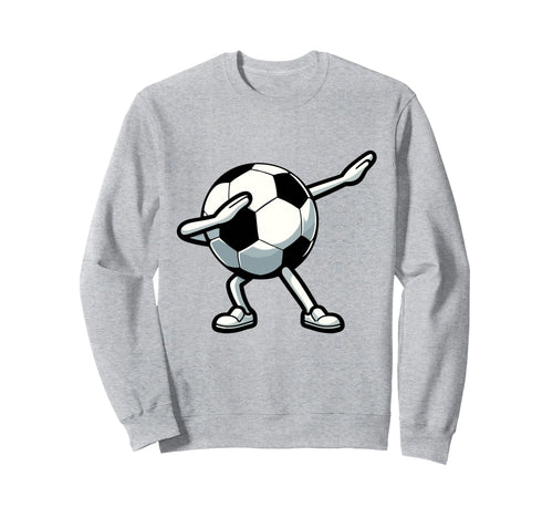 Dabbing Soccer Game Day Soccer Sweatshirt - Aesthetic Graphic Men Women - T-Shirt, Sweatshirt, Hoodie