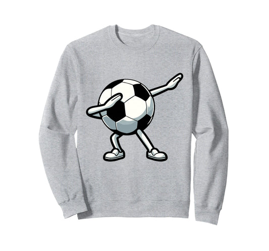 Dabbing Soccer Game Day Soccer Sweatshirt - Aesthetic Graphic Men Women - T-Shirt, Sweatshirt, Hoodie