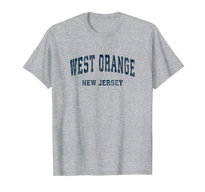 West Orange New Jersey Nj Varsity T-Shirt - Aesthetic Graphic Unisex - T-Shirt, Sweatshirt, Hoodie