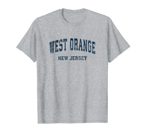 West Orange New Jersey Nj Varsity T-Shirt - Aesthetic Graphic Unisex - T-Shirt, Sweatshirt, Hoodie
