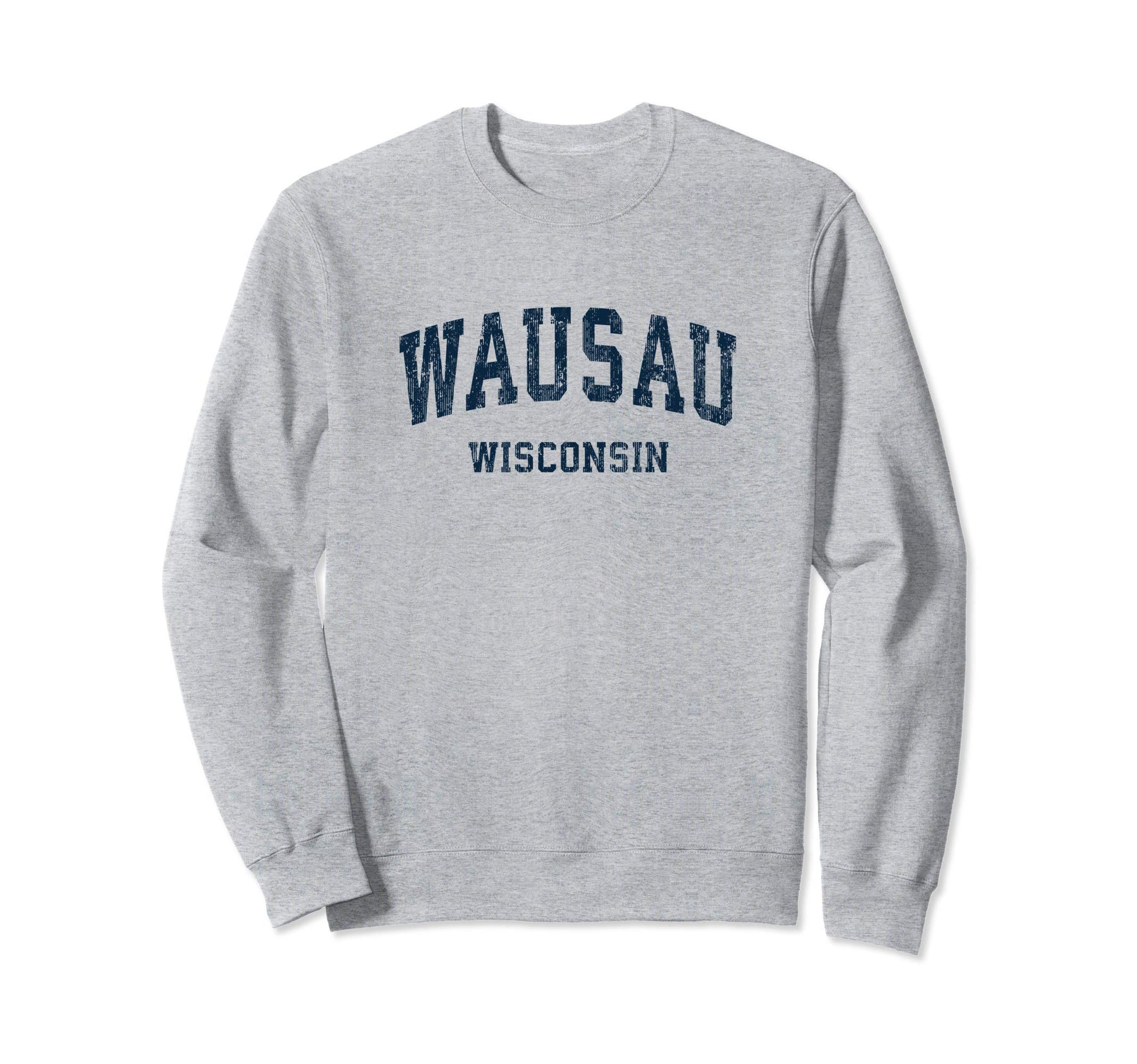 Wausau Wisconsin Wi Varsity Sports Sweatshirt - Unique Graphic for Adults - T-Shirt, Sweatshirt, Hoodie