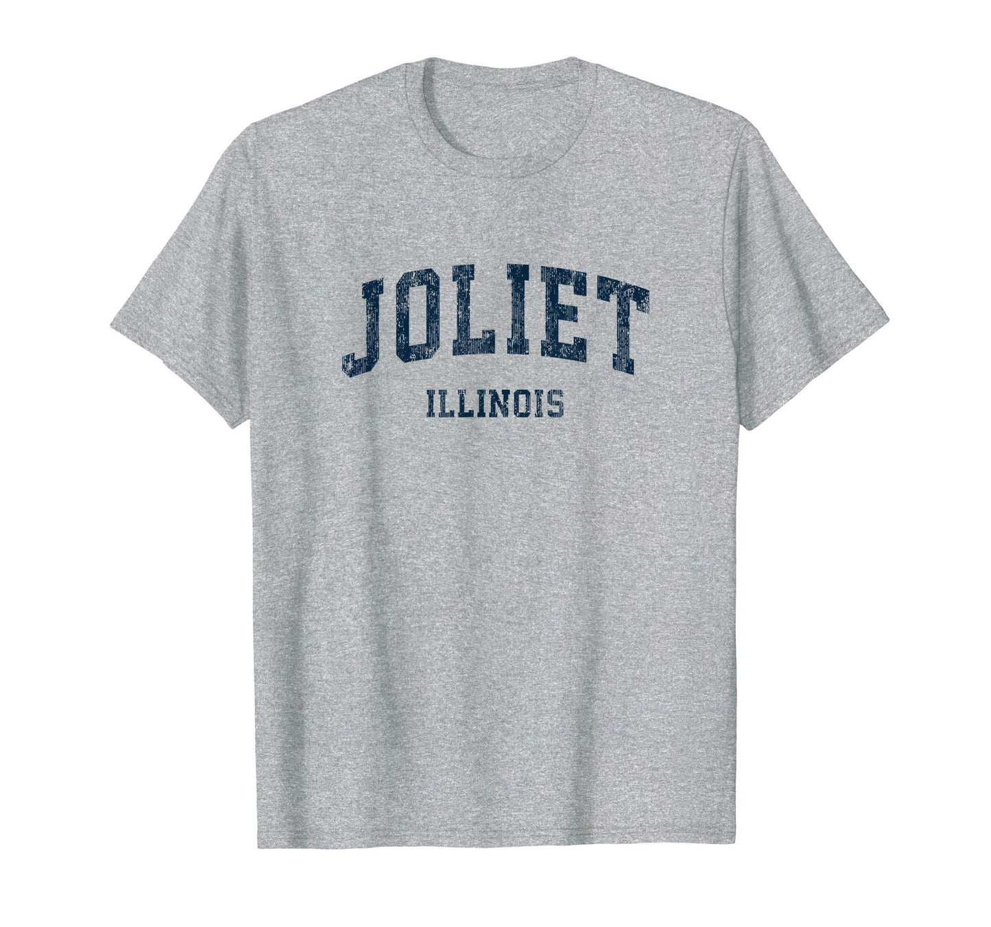 Joliet Illinois Il Varsity Sports Navy T-Shirt - Novelty Apparel Men Women - T-Shirt, Sweatshirt, Hoodie