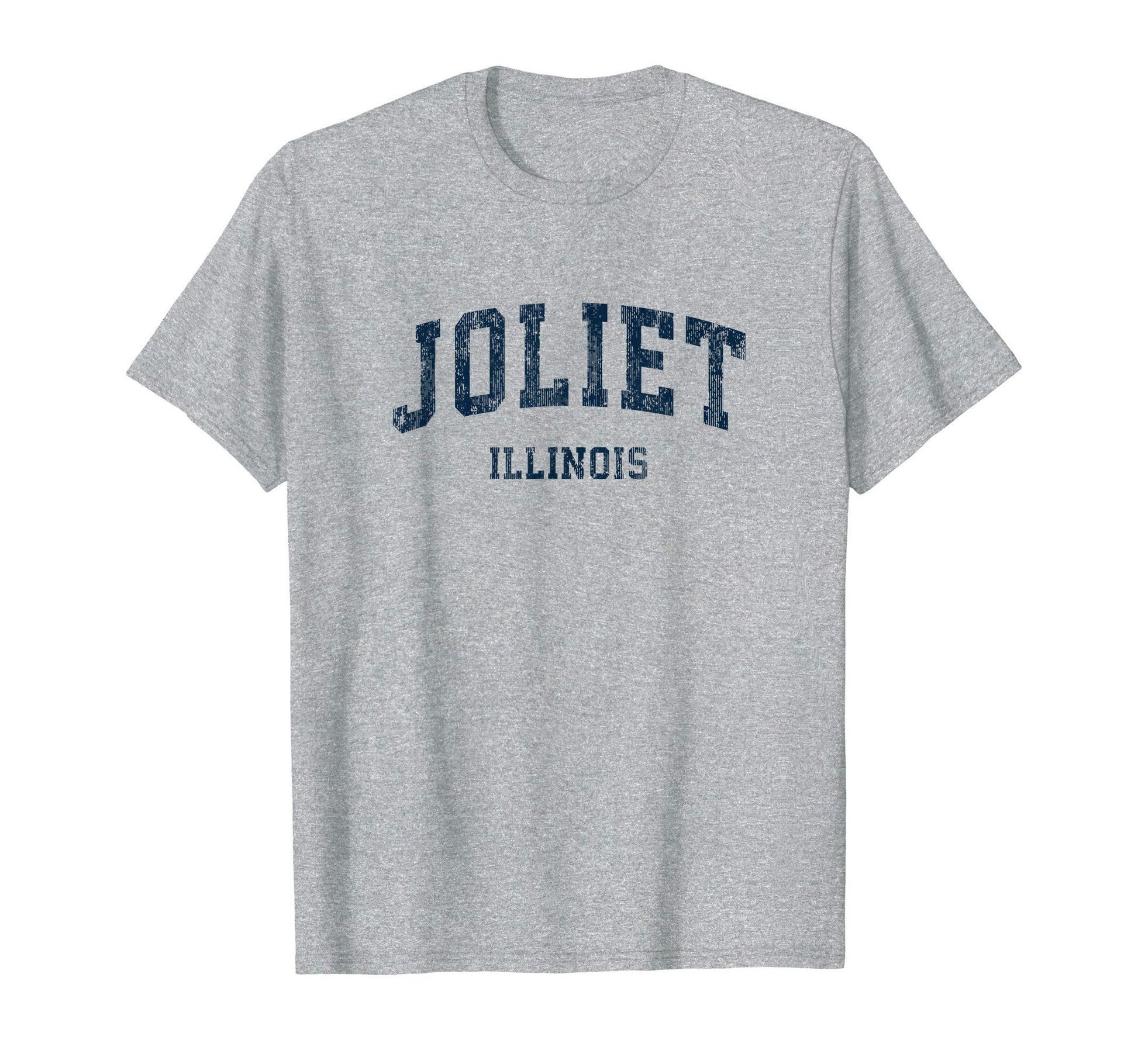 Joliet Illinois Il Varsity Sports Navy T-Shirt - Novelty Apparel Men Women - T-Shirt, Sweatshirt, Hoodie