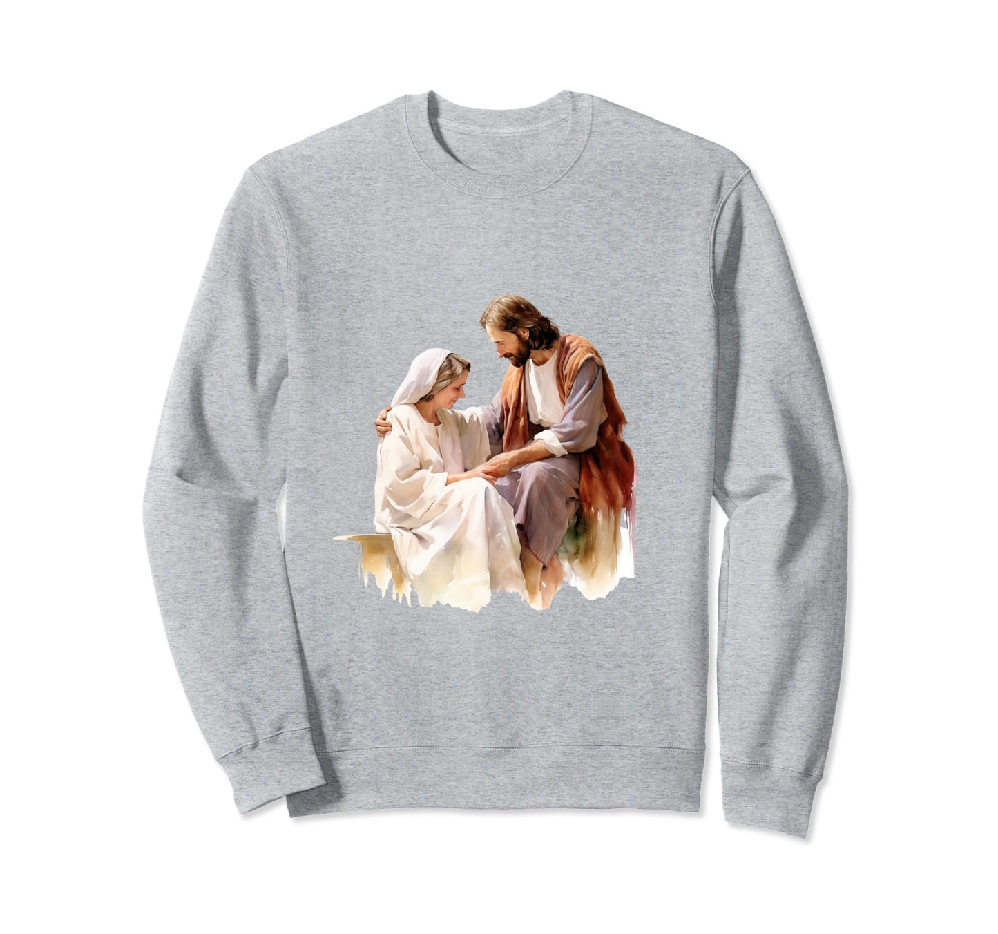 Lord Jesus Son God Hope Love Church Sweatshirt - Graphic Print for Adults - T-Shirt, Sweatshirt, Hoodie