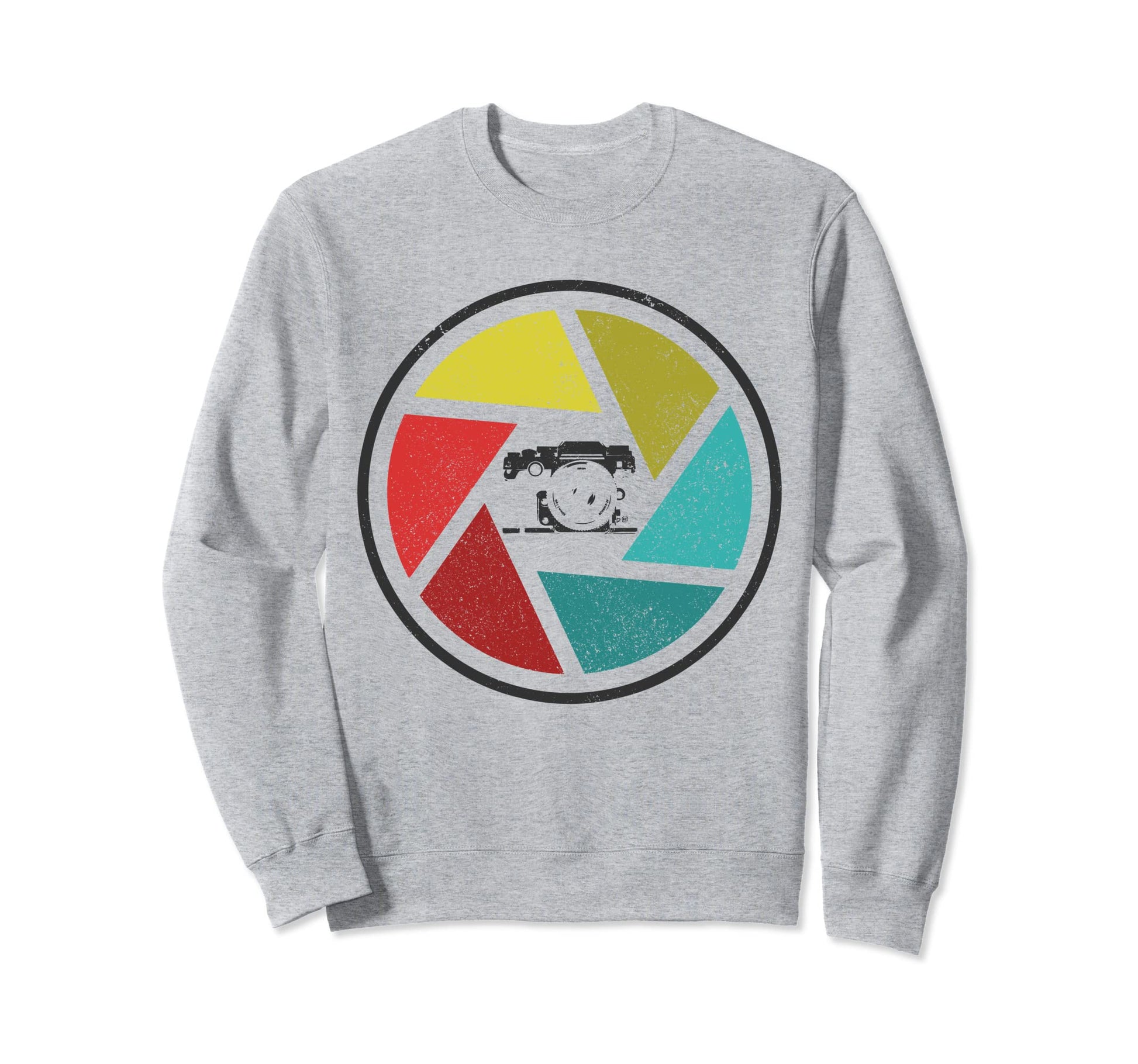 Camera Aperture Photography Sweatshirt - Fun Novelty Design Unisex - T-Shirt, Sweatshirt, Hoodie