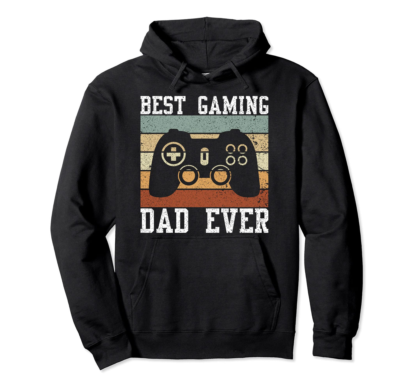 Best Gaming Dad Ever Video Games Gamers Hoodie - Aesthetic Graphic Unisex - T-Shirt, Sweatshirt, Hoodie