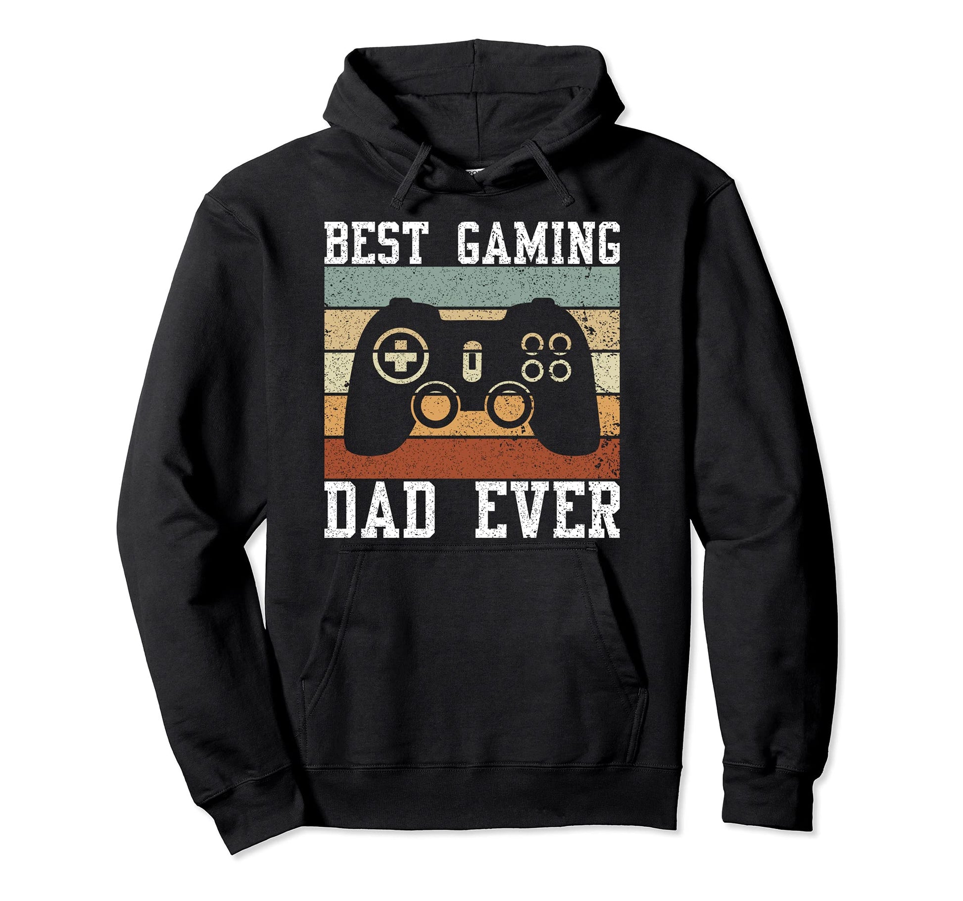 Best Gaming Dad Ever Video Games Gamers Hoodie - Aesthetic Graphic Unisex - T-Shirt, Sweatshirt, Hoodie