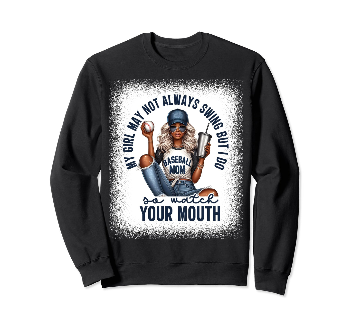 My May Not Always Swing But I Do So Sweatshirt - Unique Graphic Unisex - T-Shirt, Sweatshirt, Hoodie