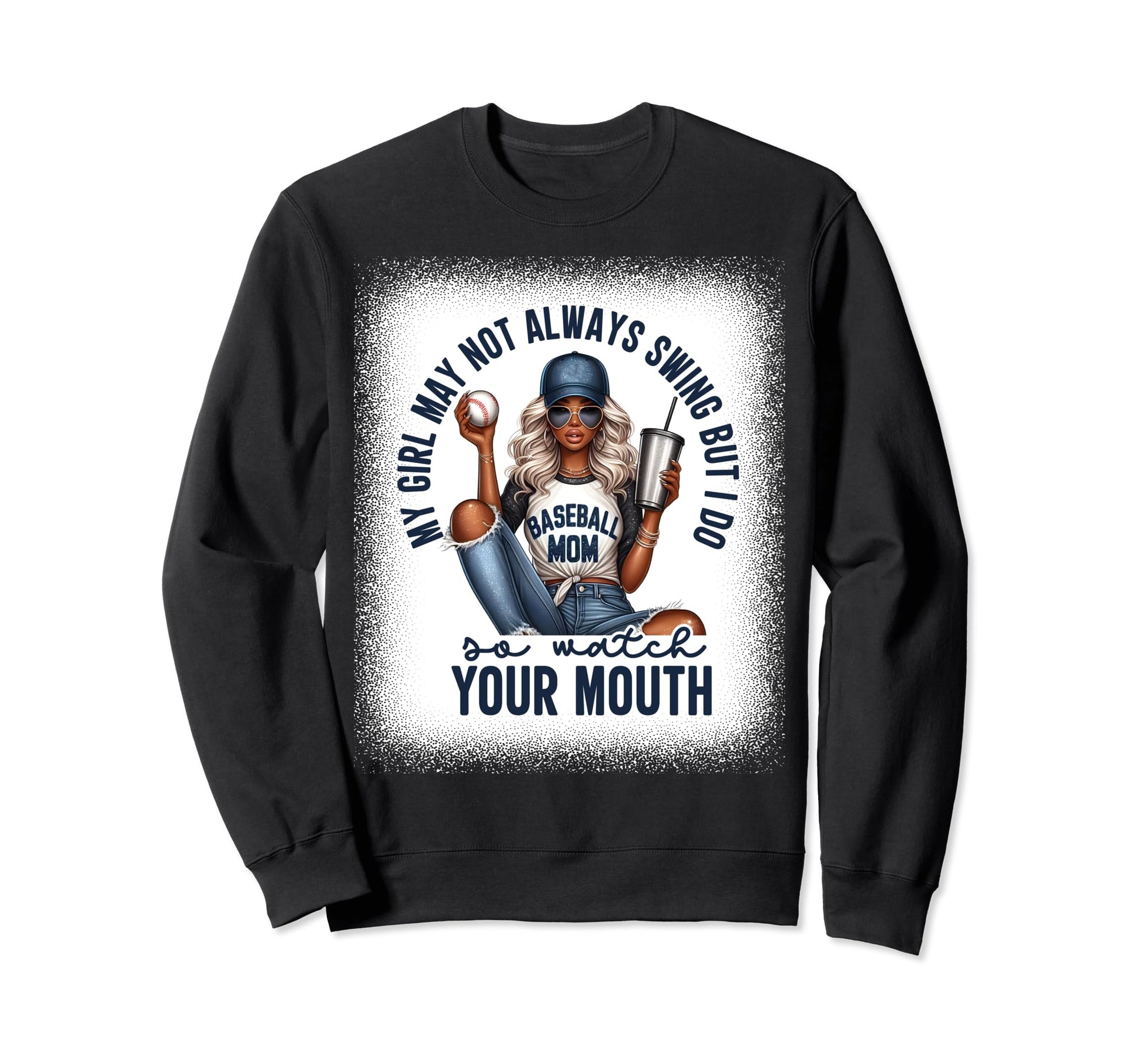 My May Not Always Swing But I Do So Sweatshirt - Unique Graphic Unisex - T-Shirt, Sweatshirt, Hoodie