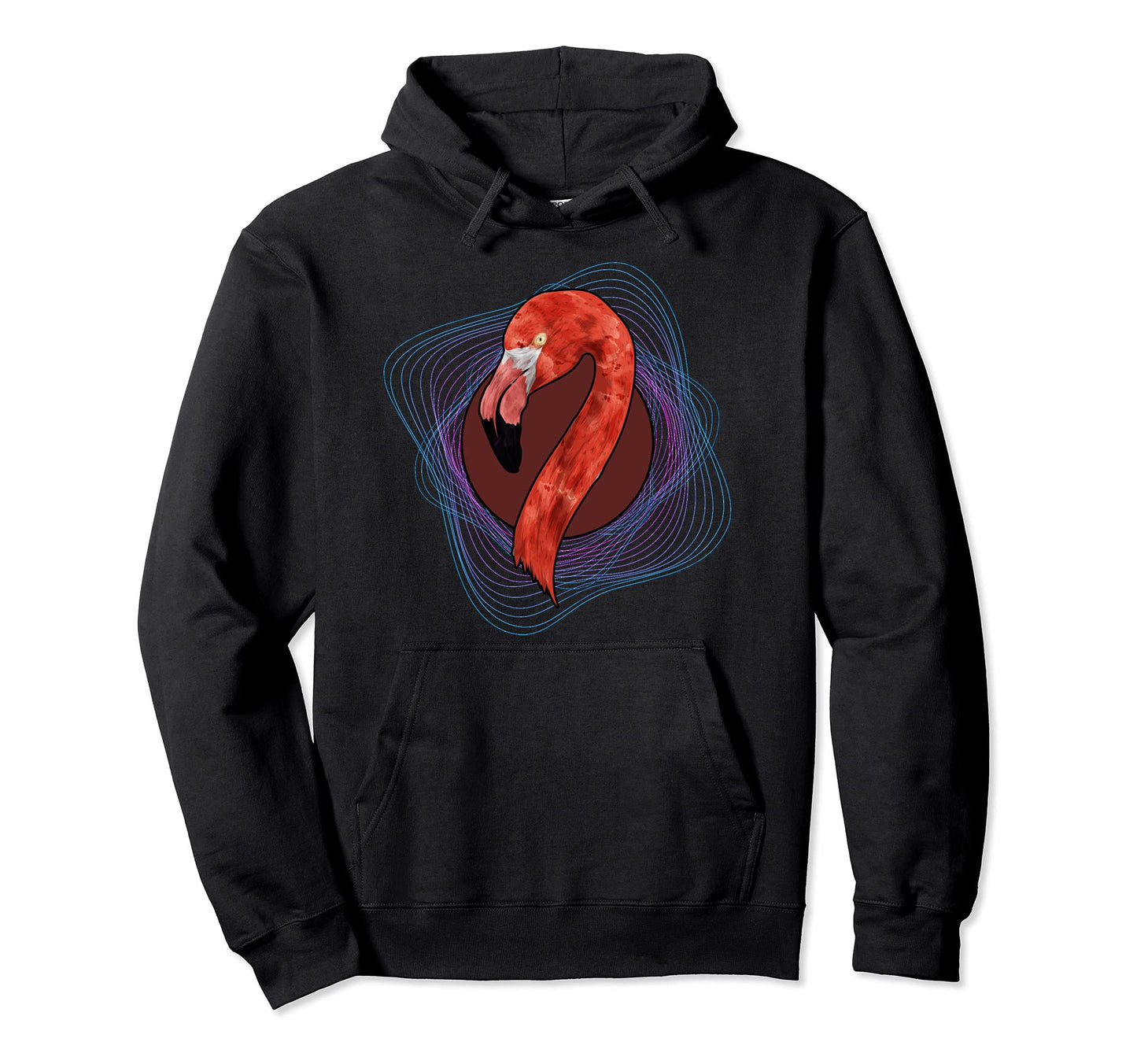 Tropical Animal Vaporwave Hoodie - Casual Everyday Wear Men Women - T-Shirt, Sweatshirt, Hoodie