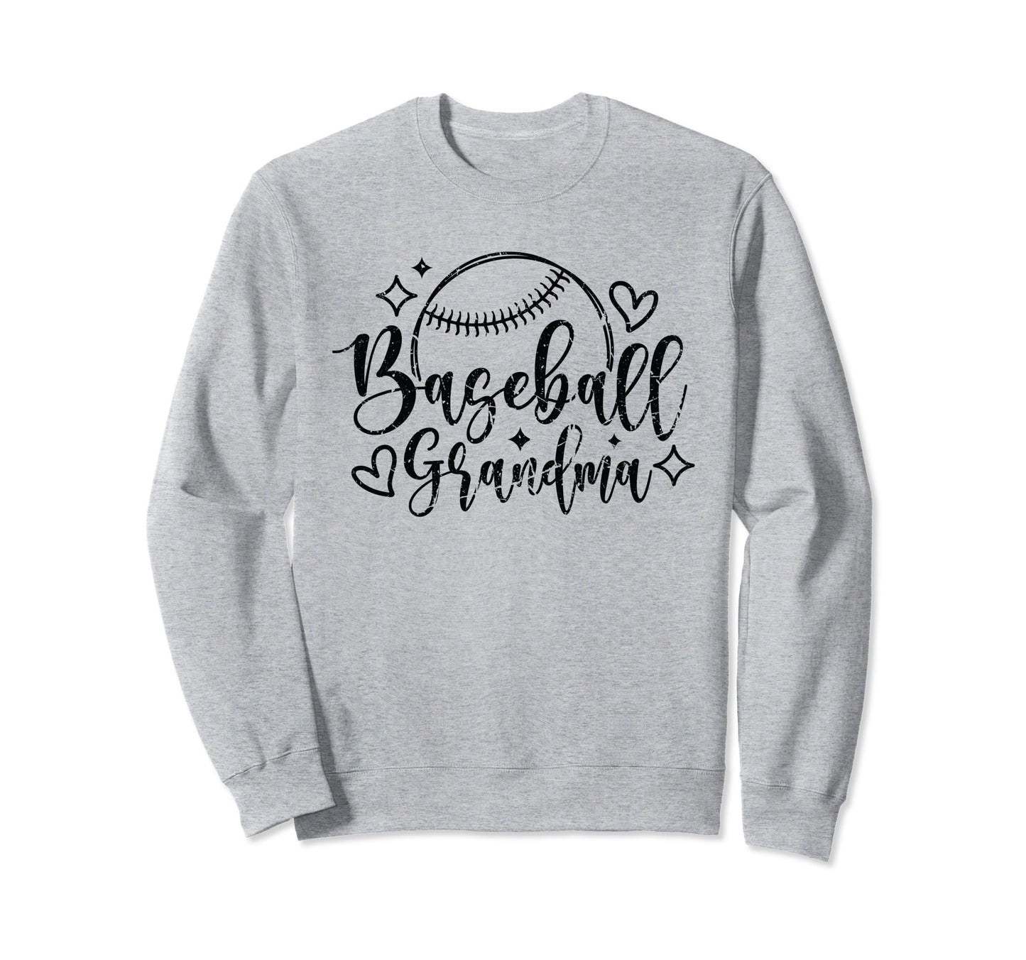 Baseball Grandma Funny Sport Sweatshirt - Aesthetic Graphic Men Women - T-Shirt, Sweatshirt, Hoodie