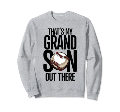 Baseball Grandma Grandpa Thats Sweatshirt - Aesthetic Graphic for Adults - T-Shirt, Sweatshirt, Hoodie