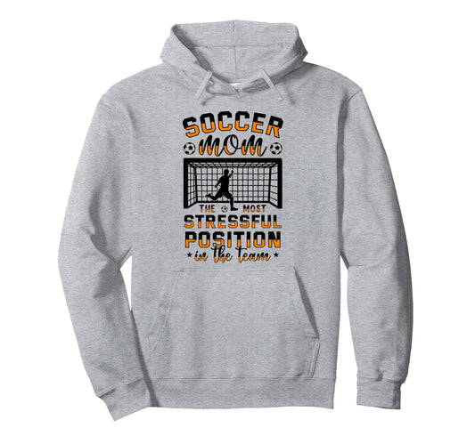 Soccer Mother Gameday Soccer Mom Hoodie - Custom Art Print Men Women - T-Shirt, Sweatshirt, Hoodie