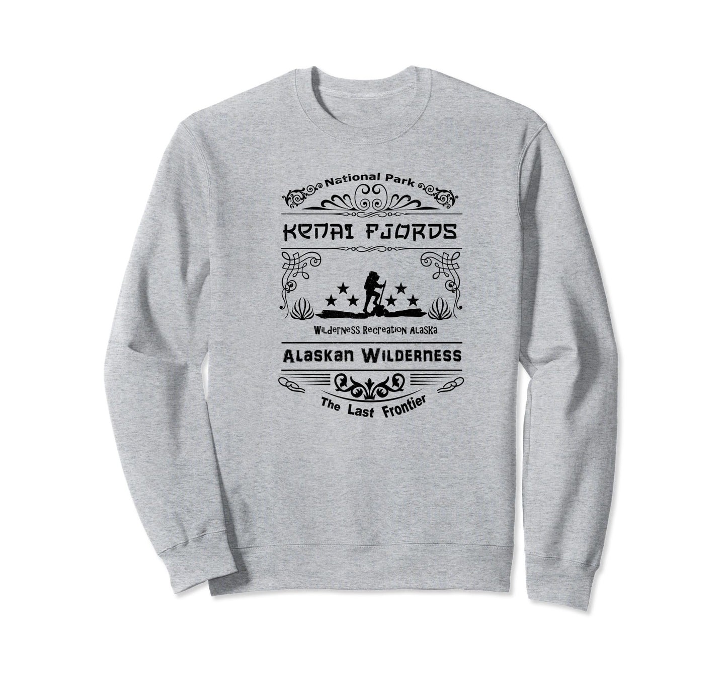 Kenai Fjords National Park Alaska Sweatshirt - Graphic Print Unisex - T-Shirt, Sweatshirt, Hoodie