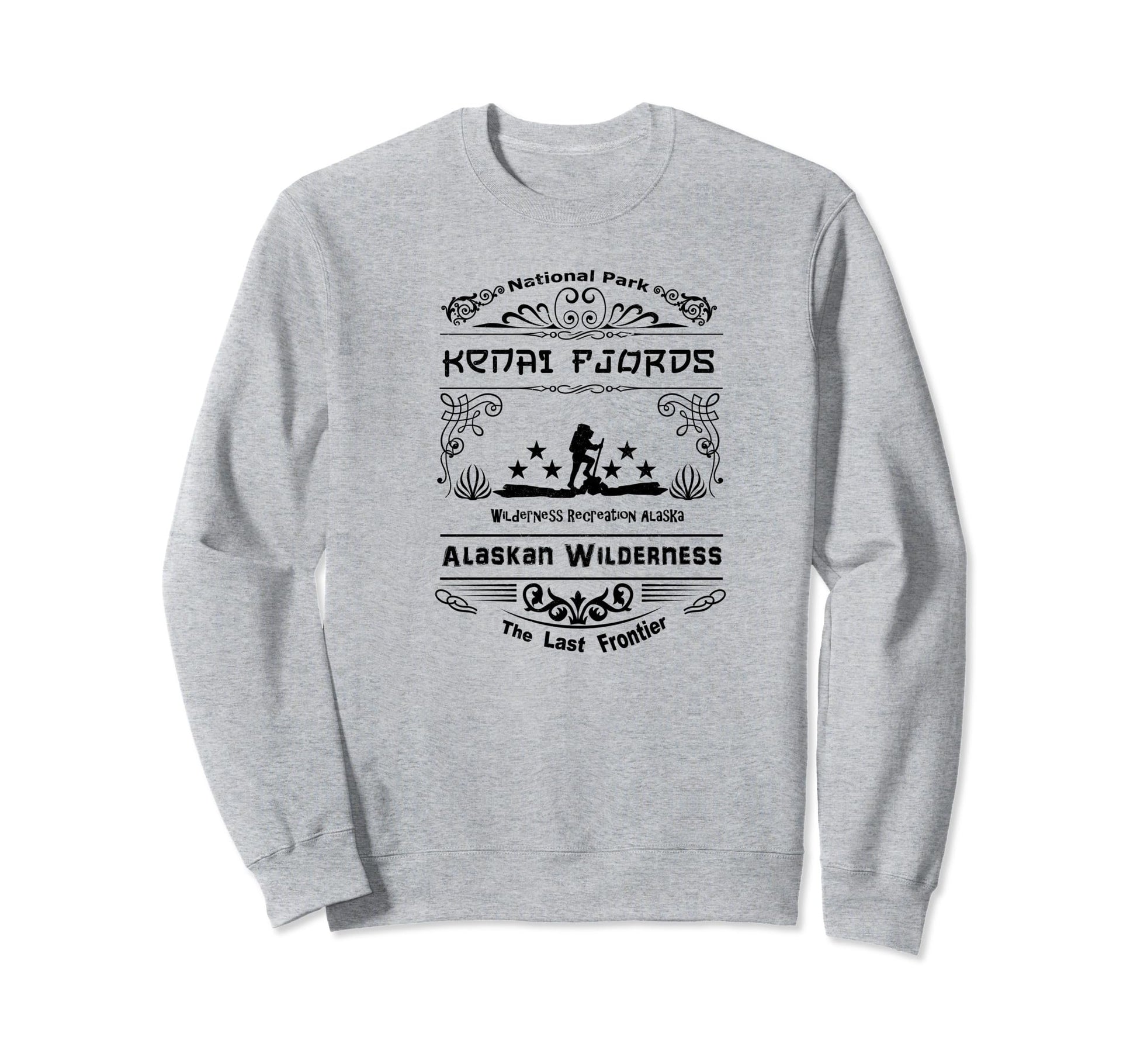 Kenai Fjords National Park Alaska Sweatshirt - Graphic Print Unisex - T-Shirt, Sweatshirt, Hoodie