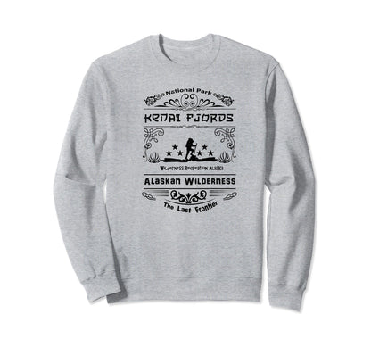 Kenai Fjords National Park Alaska Sweatshirt - Graphic Print Unisex - T-Shirt, Sweatshirt, Hoodie