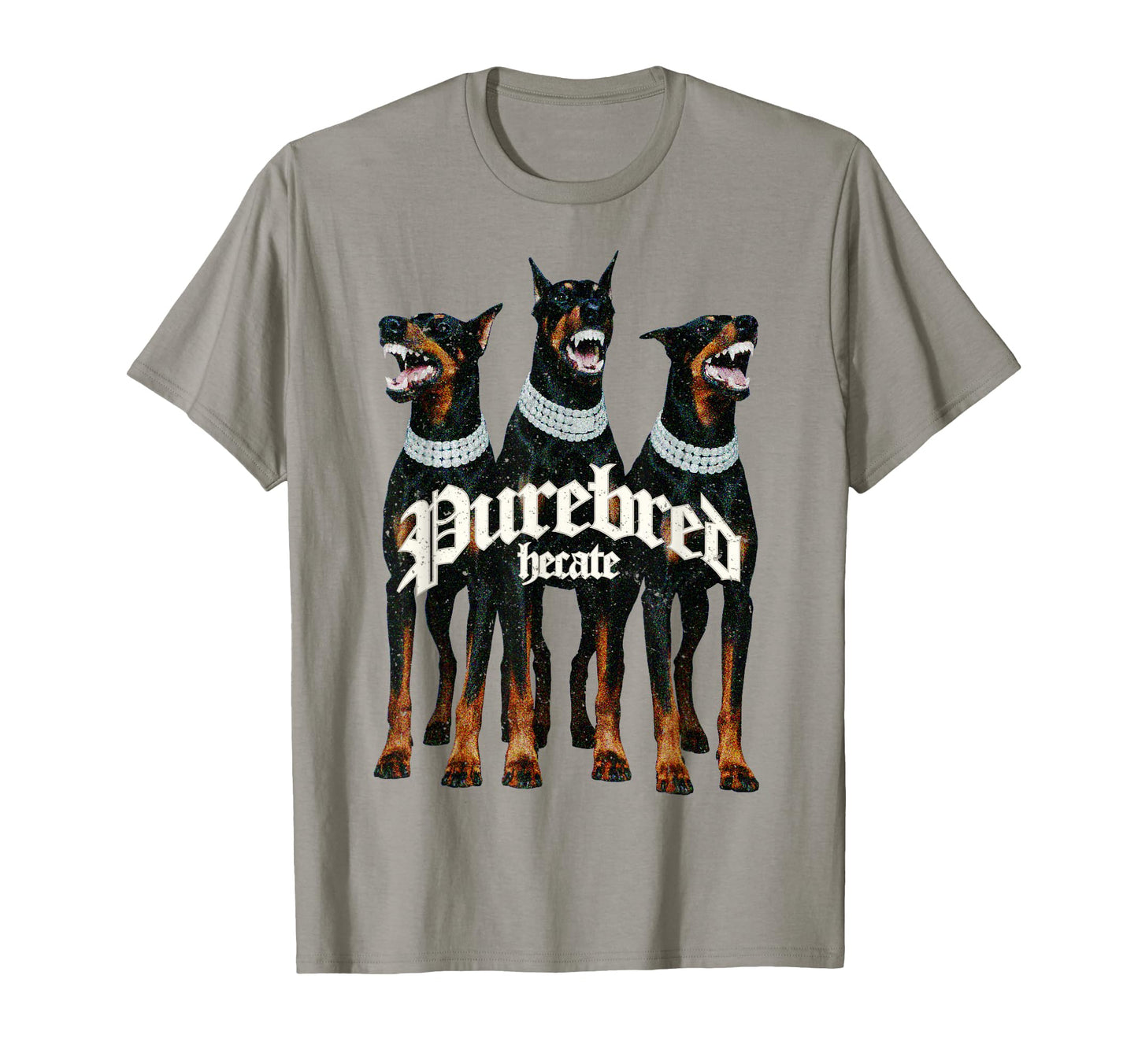 Doberman Dog Streetwear Urban Hip T-Shirt - Custom Art Print for Adults - T-Shirt, Sweatshirt, Hoodie