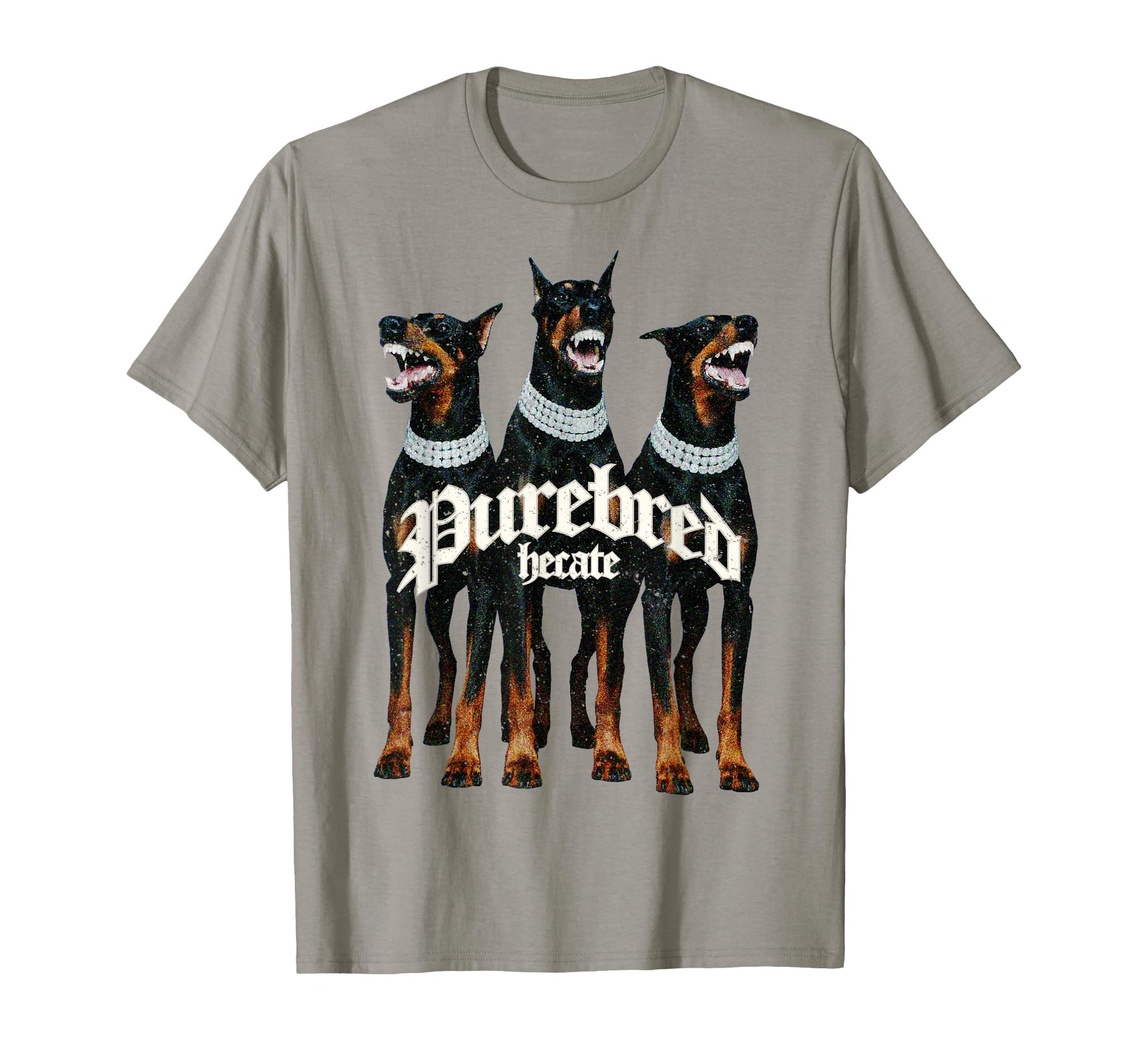 Doberman Dog Streetwear Urban Hip T-Shirt - Custom Art Print for Adults - T-Shirt, Sweatshirt, Hoodie