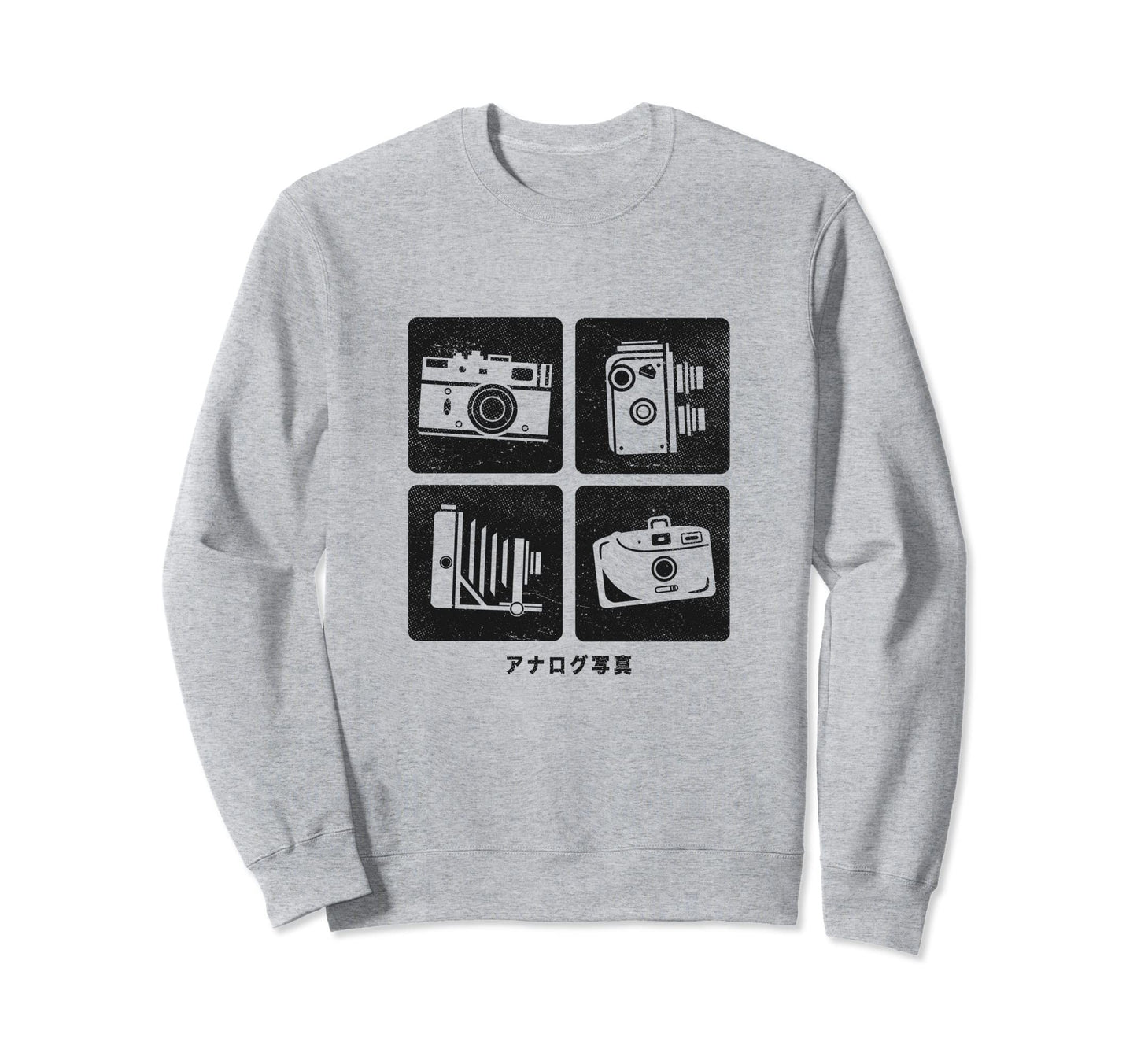 Analog Photography Camera Gear Film Sweatshirt - Trendy Graphic Men Women - T-Shirt, Sweatshirt, Hoodie