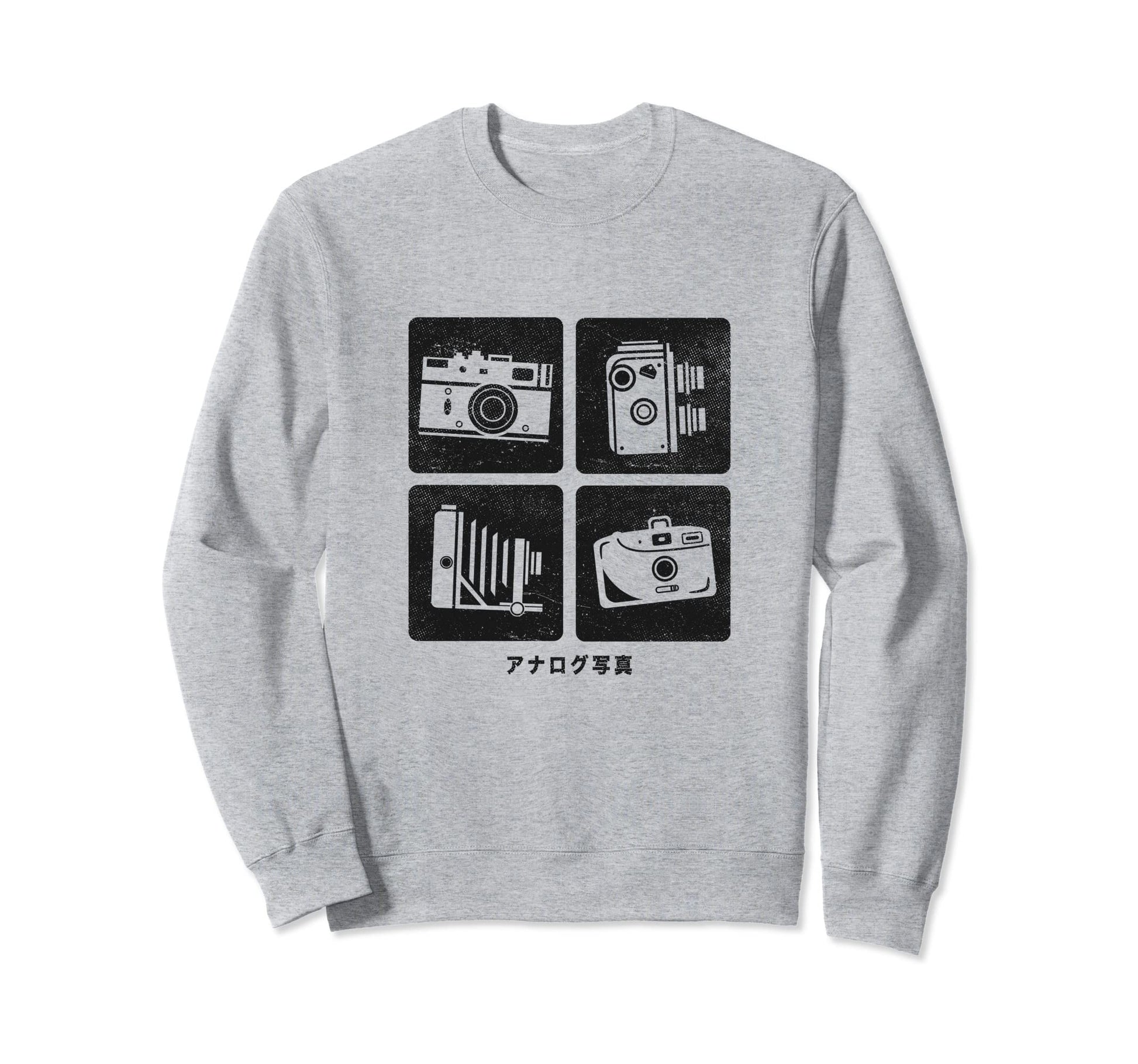 Analog Photography Camera Gear Film Sweatshirt - Trendy Graphic Men Women - T-Shirt, Sweatshirt, Hoodie