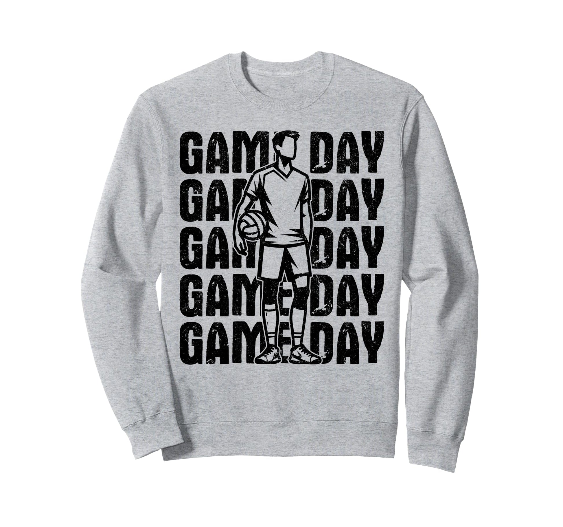 Game Day Volleyball Volleyball Sweatshirt - Aesthetic Graphic for Adults - T-Shirt, Sweatshirt, Hoodie