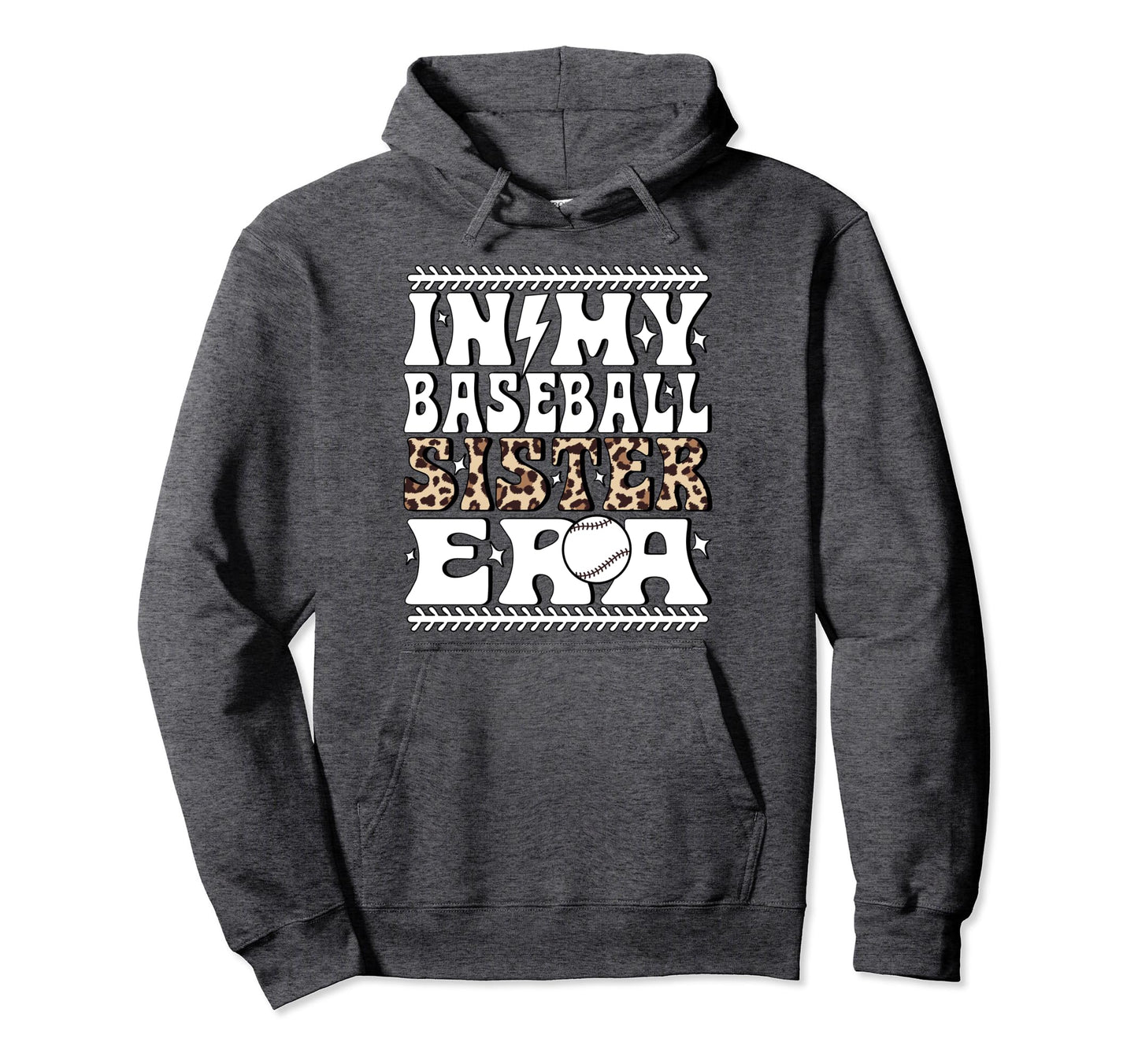 My Baseball Sister Era Groovy Sister Hoodie - Custom Art Print Men Women - T-Shirt, Sweatshirt, Hoodie