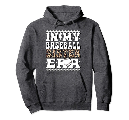 My Baseball Sister Era Groovy Sister Hoodie - Custom Art Print Men Women - T-Shirt, Sweatshirt, Hoodie