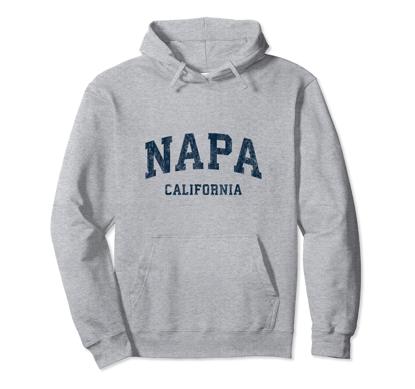 Napa California Ca Varsity Sports Navy Hoodie - Minimalist Print Men Women - T-Shirt, Sweatshirt, Hoodie
