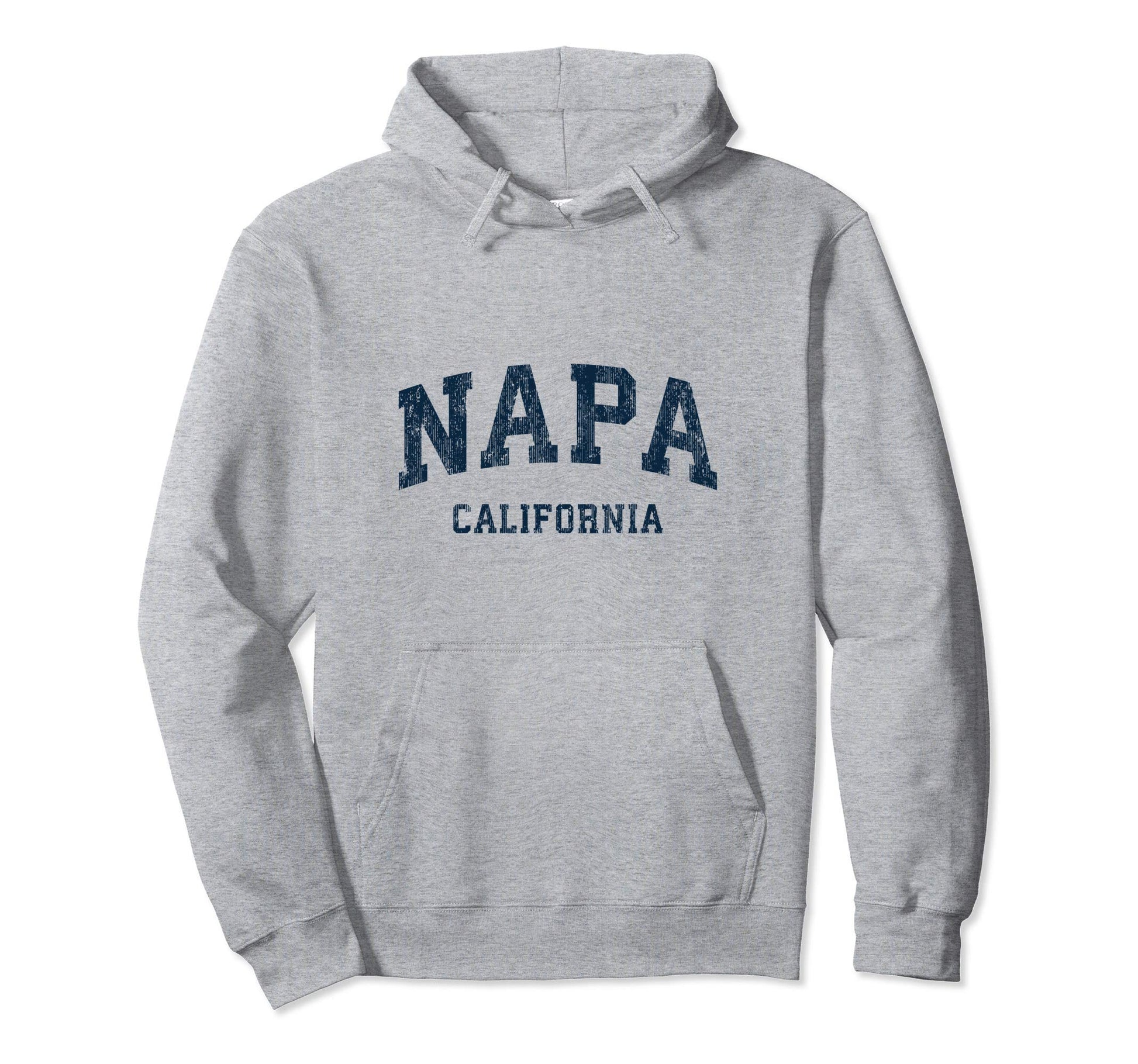 Napa California Ca Varsity Sports Navy Hoodie - Minimalist Print Men Women - T-Shirt, Sweatshirt, Hoodie