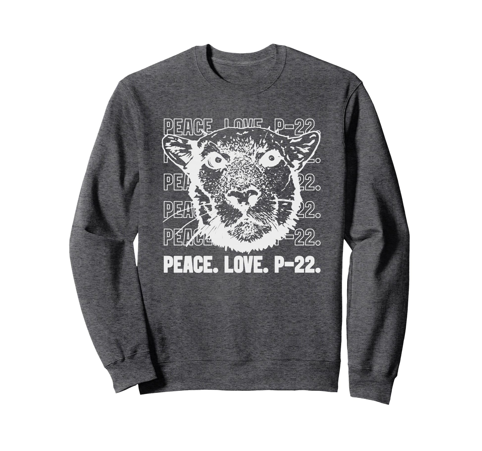 P 22 Mountain Lion Legend La Sweatshirt - Aesthetic Graphic for Adults - T-Shirt, Sweatshirt, Hoodie