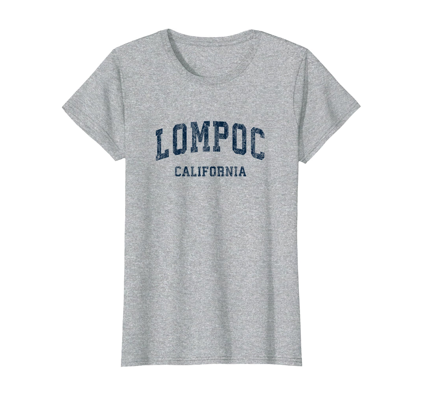 Lompoc California Ca Varsity Sports T-Shirt - Fun Novelty Design Men Women - T-Shirt, Sweatshirt, Hoodie