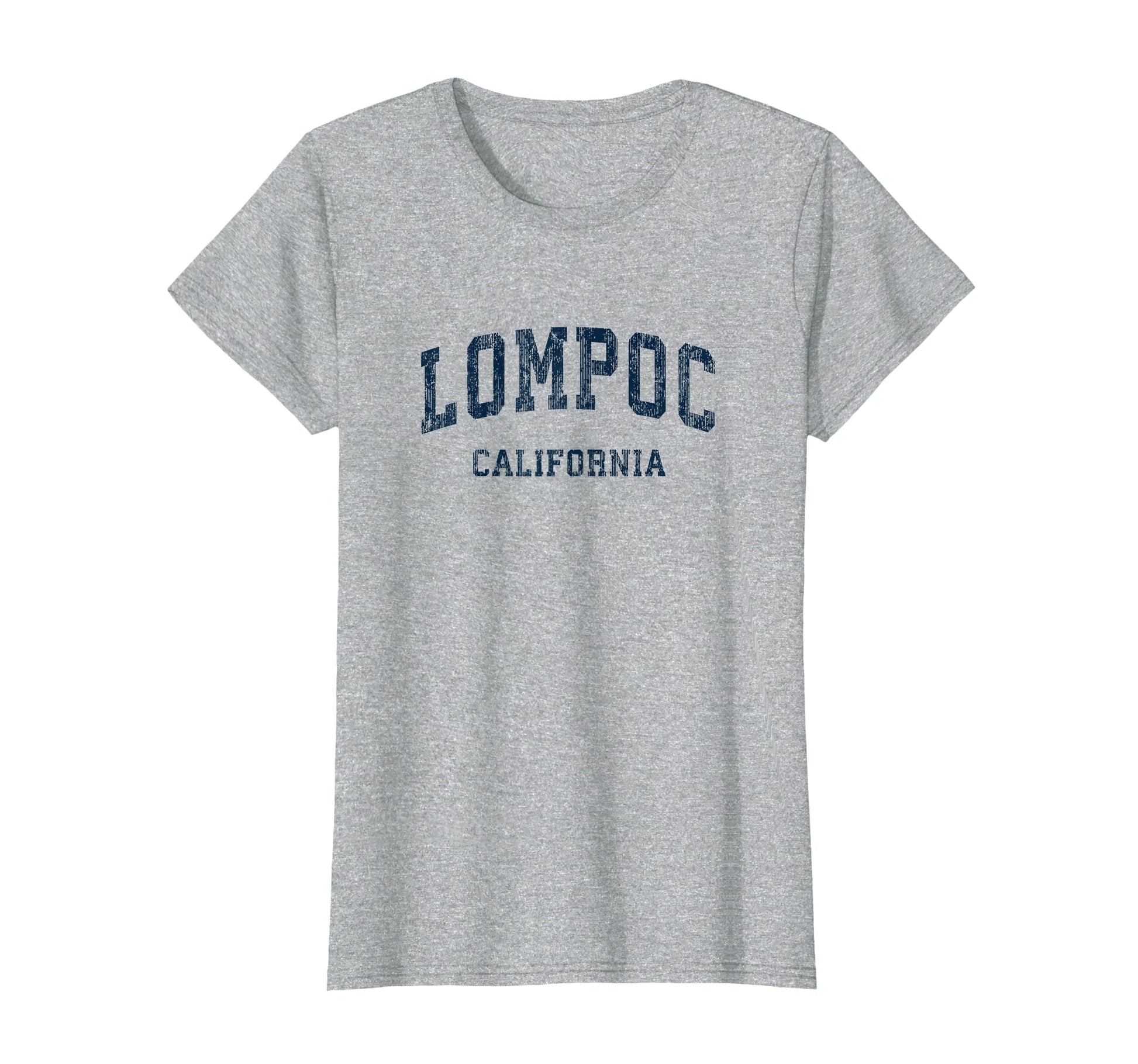 Lompoc California Ca Varsity Sports T-Shirt - Fun Novelty Design Men Women - T-Shirt, Sweatshirt, Hoodie