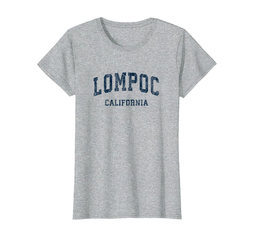 Lompoc California Ca Varsity Sports T-Shirt - Fun Novelty Design Men Women - T-Shirt, Sweatshirt, Hoodie