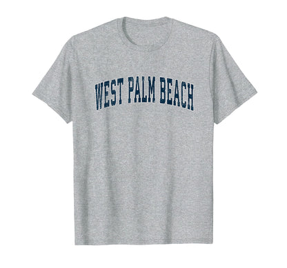West Palm Beach Florida Fl Varsity T-Shirt - Streetwear Style for Adults - T-Shirt, Sweatshirt, Hoodie