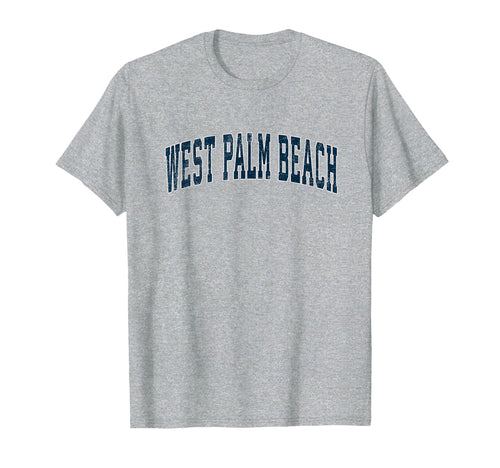 West Palm Beach Florida Fl Varsity T-Shirt - Streetwear Style for Adults - T-Shirt, Sweatshirt, Hoodie