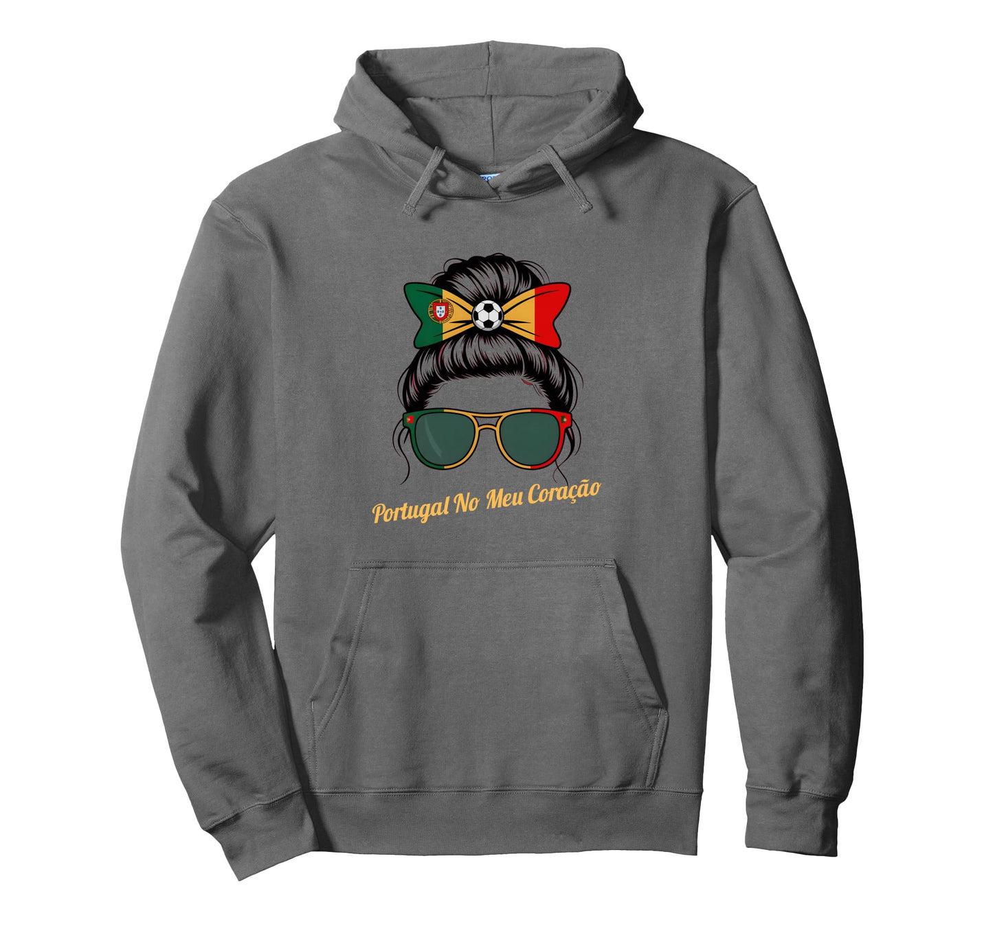 Portuguese Portugal Born Match Pride Hoodie - Novelty Apparel for Adults - T-Shirt, Sweatshirt, Hoodie