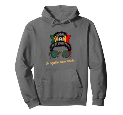 Portuguese Portugal Born Match Pride Hoodie - Novelty Apparel for Adults - T-Shirt, Sweatshirt, Hoodie
