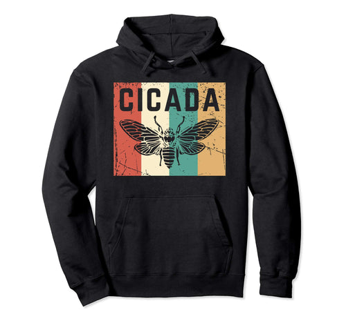Cicada Rainbow Nymph Insect Hoodie - Custom Art Print for Adults - T-Shirt, Sweatshirt, Hoodie
