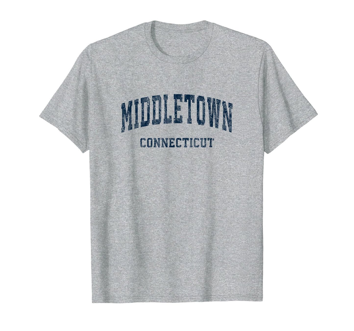 Middletown Connecticut Ct Varsity T-Shirt - Unique Graphic for Adults - T-Shirt, Sweatshirt, Hoodie