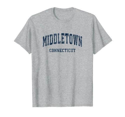 Middletown Connecticut Ct Varsity T-Shirt - Unique Graphic for Adults - T-Shirt, Sweatshirt, Hoodie