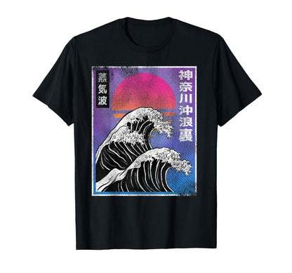 Japanese Vaporwave Aesthetic 90S Art T-Shirt - Unique Graphic for Adults - T-Shirt, Sweatshirt, Hoodie