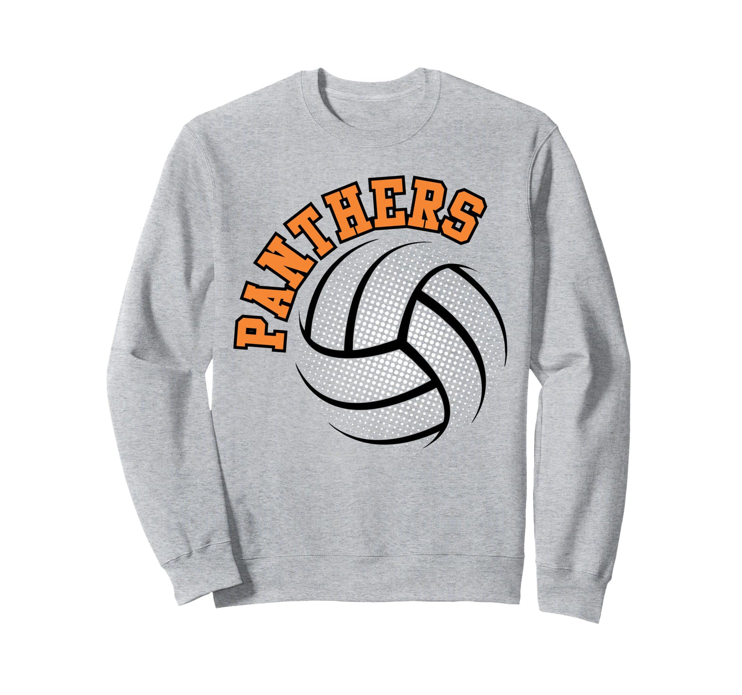 Panthers Volleyball Mom Game Day Sweatshirt - Casual Everyday Wear Unisex - T-Shirt, Sweatshirt, Hoodie