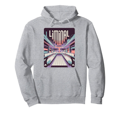Liminal Aesthetic Vaporwave Japanese Hoodie - Aesthetic Graphic Unisex - T-Shirt, Sweatshirt, Hoodie