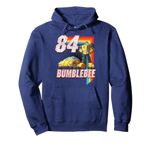 Transformers Bumblebee 84 Rainbow Hoodie - Novelty Apparel for Adults - T-Shirt, Sweatshirt, Hoodie