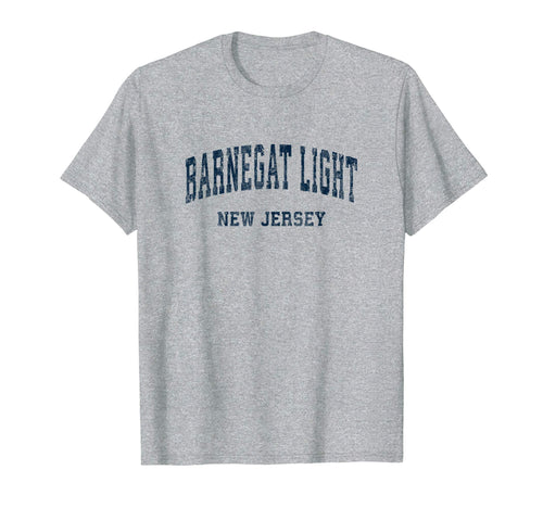 Barnegat Light New Jersey Nj Varsity T-Shirt - Unique Graphic for Adults - T-Shirt, Sweatshirt, Hoodie