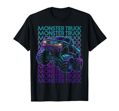 Monster Trucks 4 Wheeler Offroad T-Shirt - Minimalist Print for Adults - T-Shirt, Sweatshirt, Hoodie