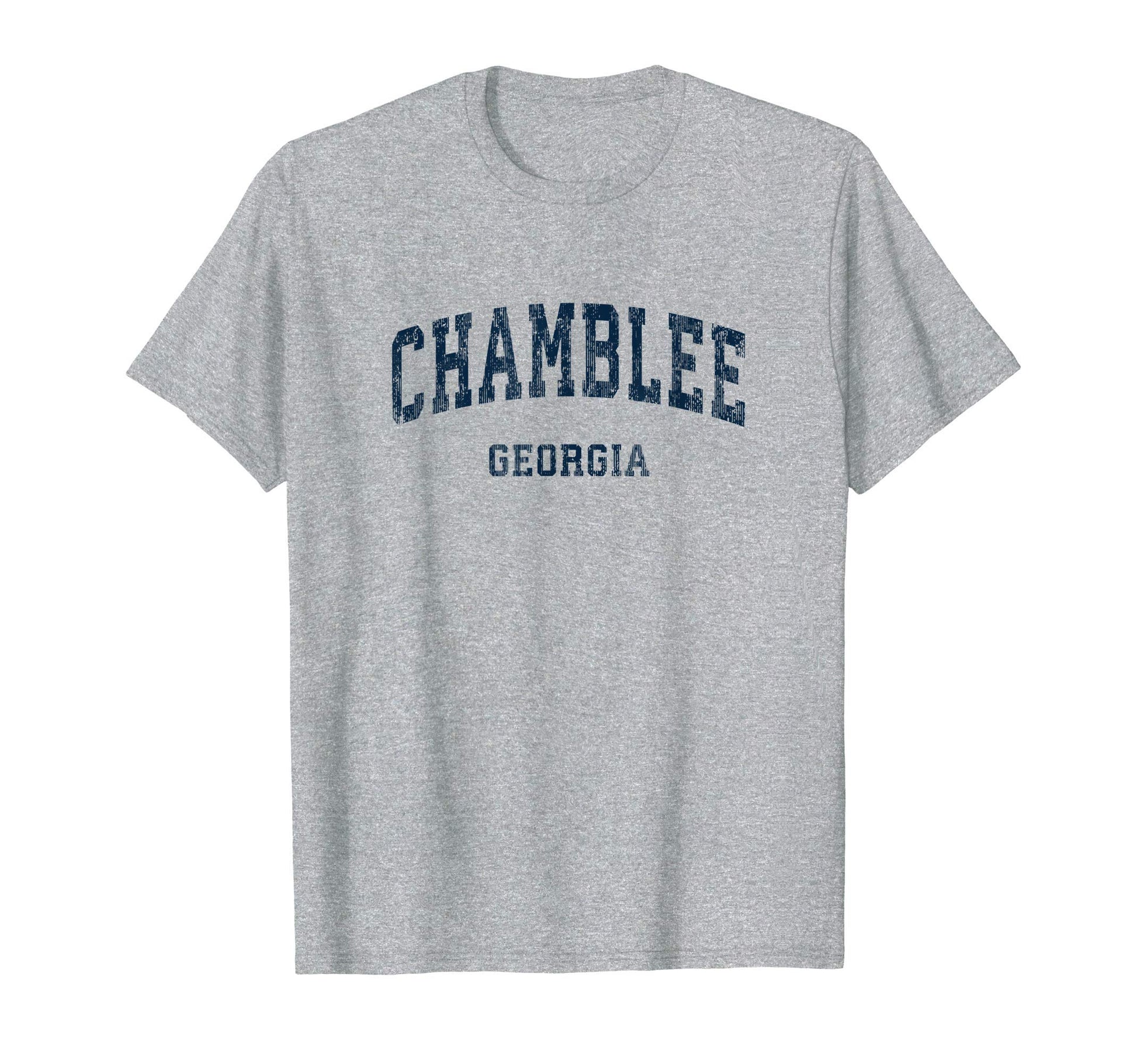 Chamblee Georgia Ga Varsity Sports Navy T-Shirt - Unique Graphic Men Women - T-Shirt, Sweatshirt, Hoodie