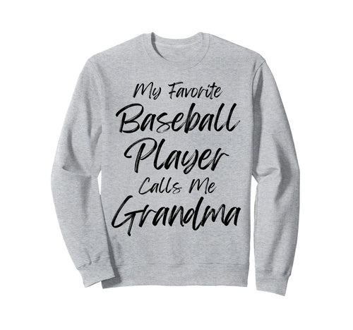 My Favorite Baseball Player Sweatshirt - Casual Everyday Wear for Adults - T-Shirt, Sweatshirt, Hoodie